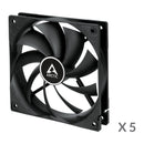 Arctic F12 120mm 5 Pack Fan