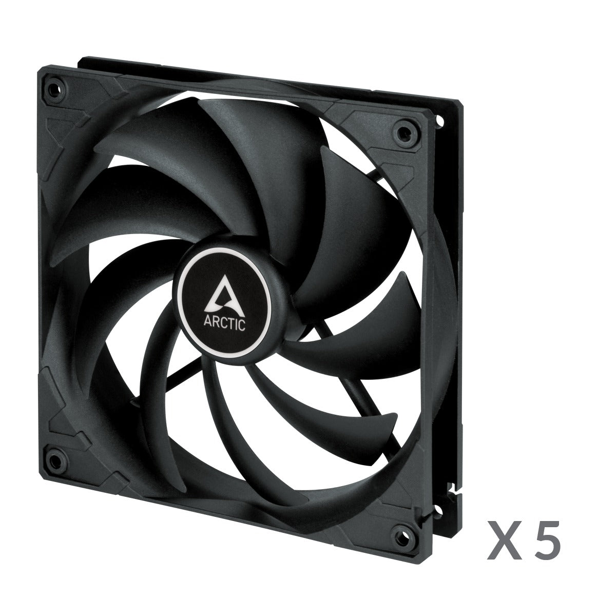 Arctic F14 PWM PST 140mm PWM 5-Pack Fan (Black) (ACFRE00233A)