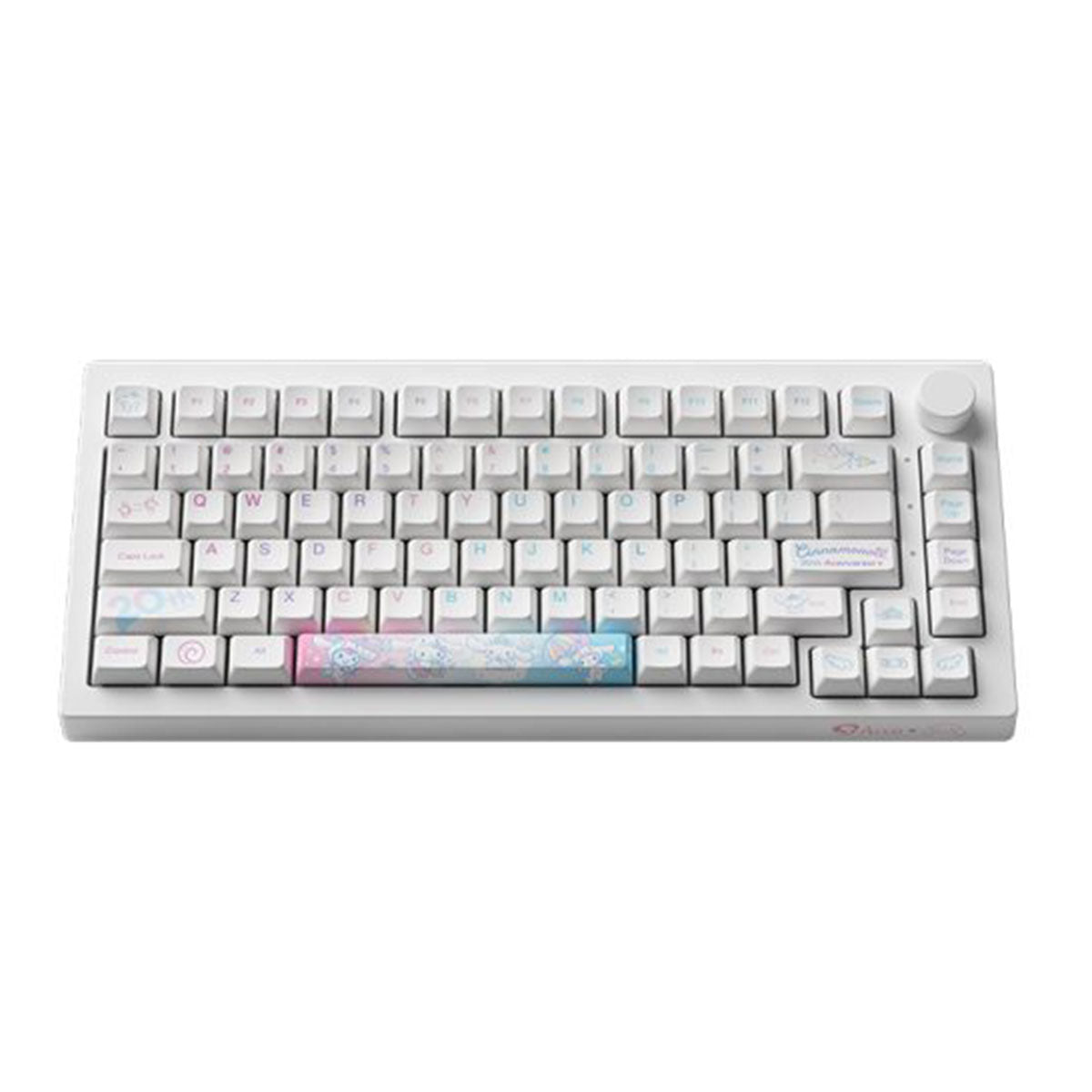 Akko Cinnamoroll 20TH Anniversary 5075B Plus Multi-Modes RGB Hot-Swappable Mechanical Keyboard (Akko CS Content Black)
