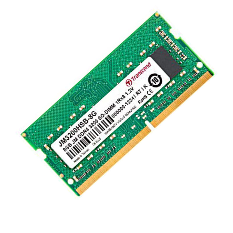 Transcend Jetram 8GB DDR4 3200MHZ CL22 SODIMM (JM3200HSB-8G)