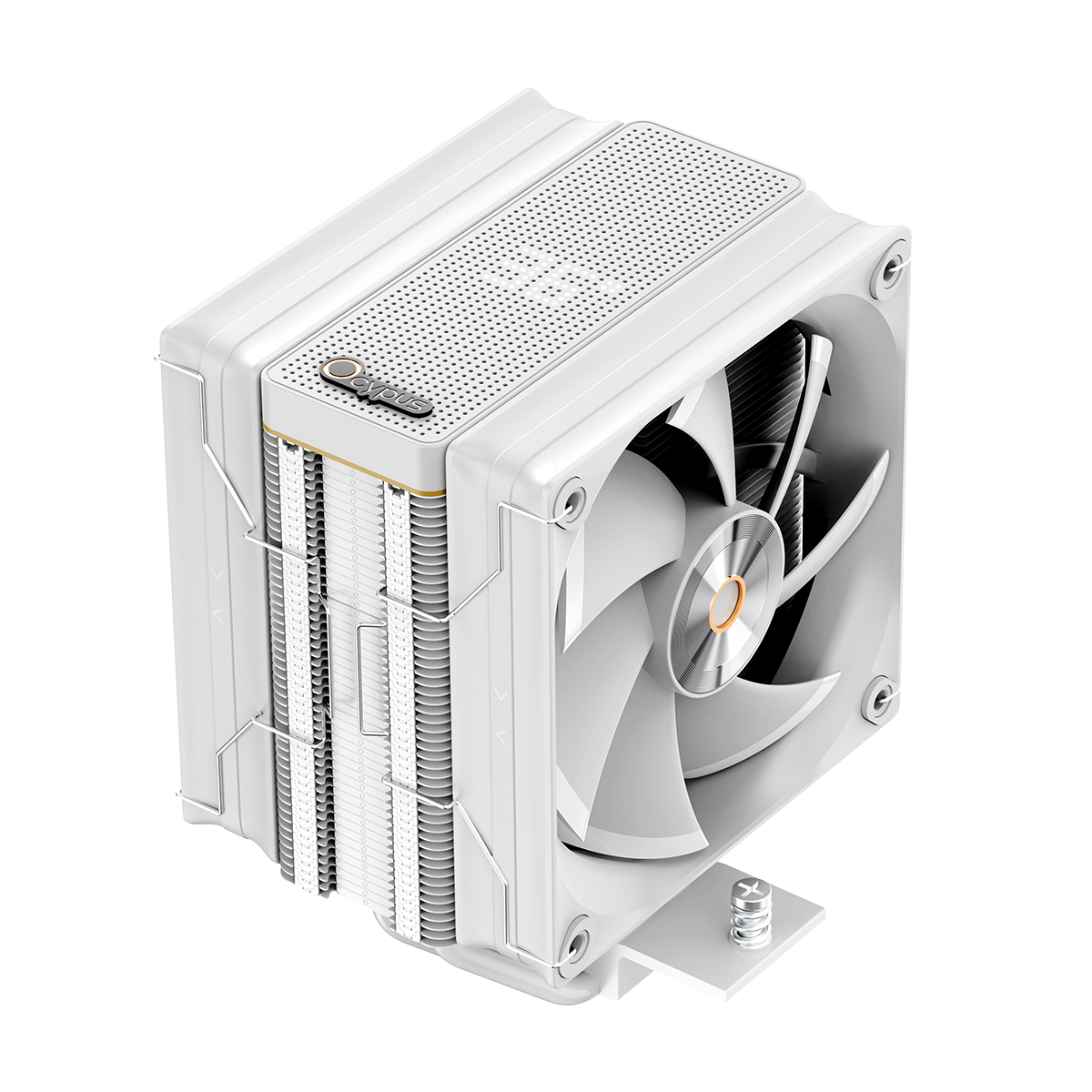 Ocypus Iota A40 Dual Fan 4 Heat-Pipes Single Tower Air Cooler with Dot-Matrix Digital Display