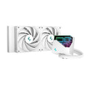 Deepcool LT520 240MM High-Performance Liquid CPU Cooler (White) (R-LT520-WHAMNF-G-1)