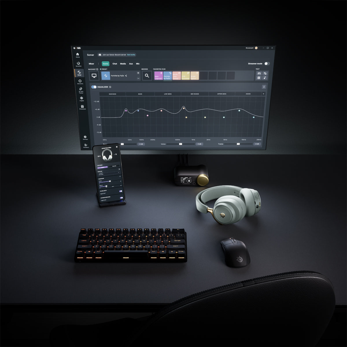 SteelSeries Arctis Nova Elite Hi-Res Wireless Gaming Headset