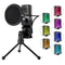 Redragon GM212 Adne RGB USB Streaming Microphone with Pop Filter Tripod