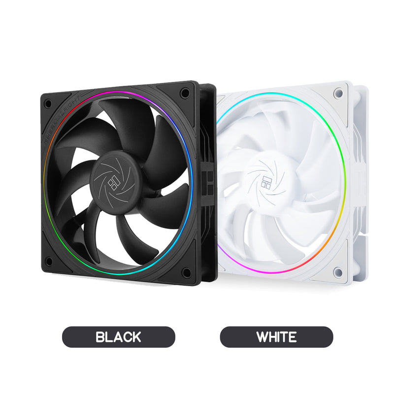 Thermalright TL-S12 120mm PWM ARGB Light Ring Case Fan