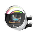 Ocypus Sigma L24 ARGB 240mm ARGB AIO Liquid Cooler with 2.4" IPS Display