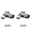 Lexar JumpDrive Dual Drive D400 USB 3.2 Gen 1 Type-C & Type-A 100MB/s Read Flash Drive