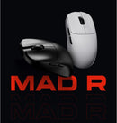 VXE MAD R Major Ultralight Weight Wireless Mouse (Black, White)