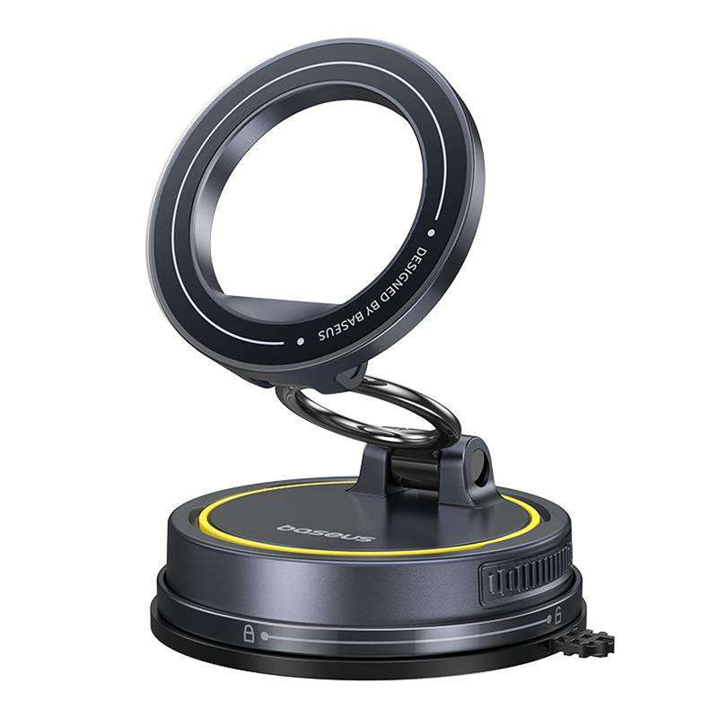 Baseus PrimeTrip VC2 Flex Magnetic Car Mount Suction Cup New Version (Cosmic Black) (C0013803)