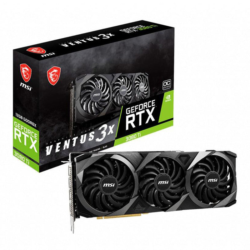 MSI Geforce RTX 3080 Ti Ventus 3X 12G OC GDDR6X Graphics Card