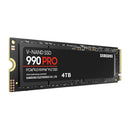Samsung 990 Pro 4TB PCIE 4.0 NVME M.2 SSD (MZ-V9P4T0BW)