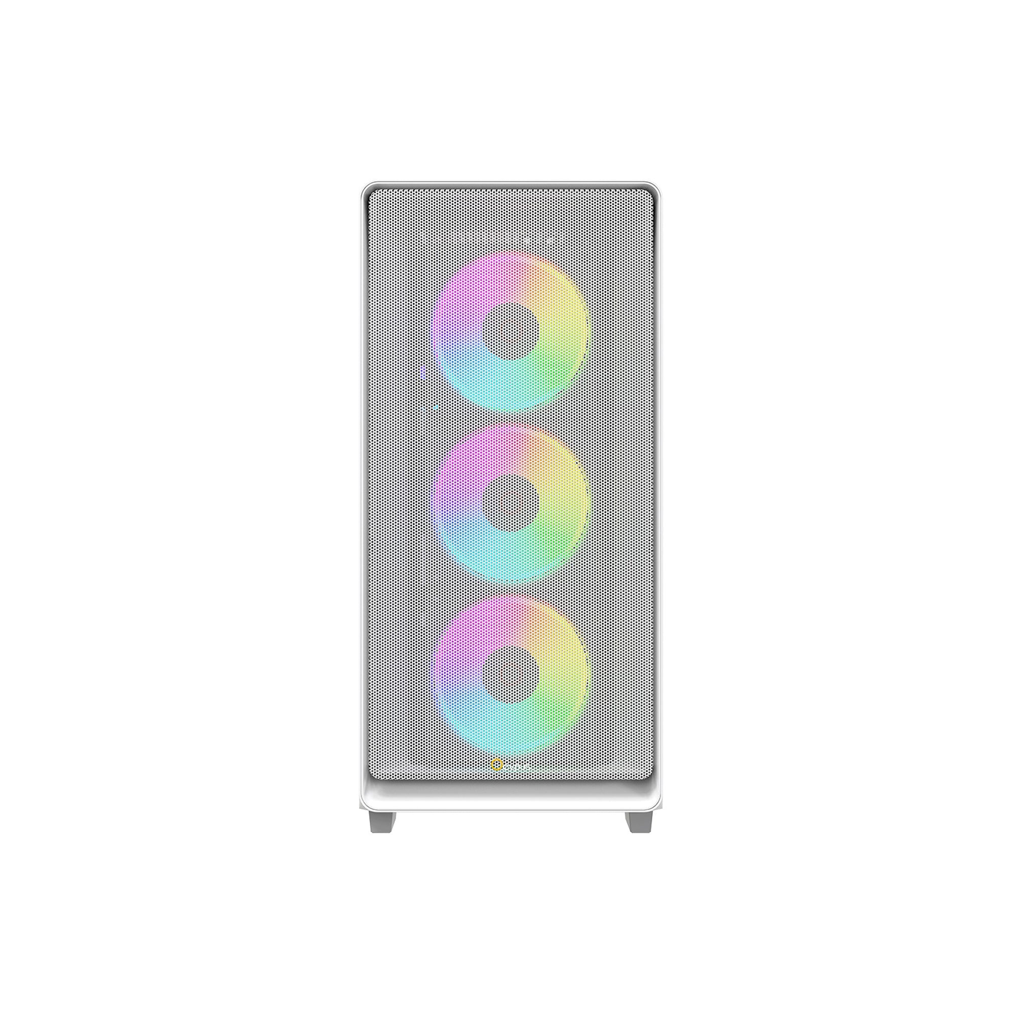 Ocypus Gamma C60 ARGB Mid-Tower Airflow Case with Grilles & ARGB Fans