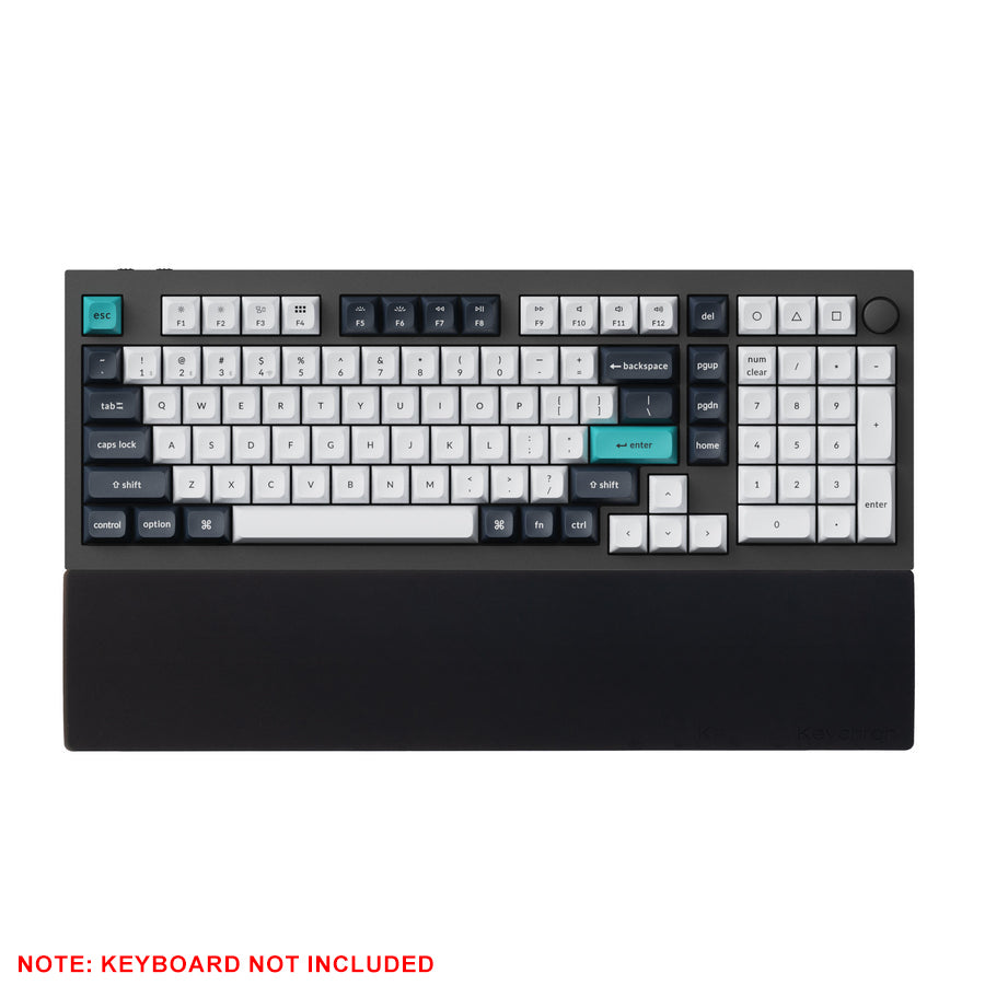 Keychron Silicone Palm Rest for Q12/Q5 Pro/L3 (Black) (PR55)