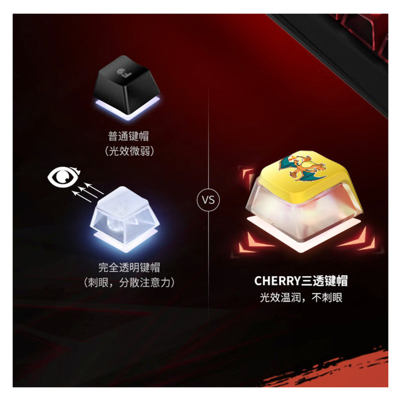 Cherry x Pokemon Charizard MX3.0S Wireless Mechanical Keyboard