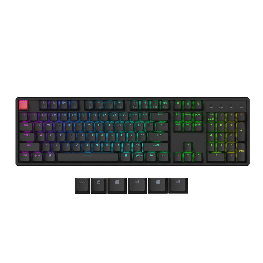 Keychron K10 Full Size Hot-Swappable RGB Backlight Aluminum Wireless Mechanical Keyboard