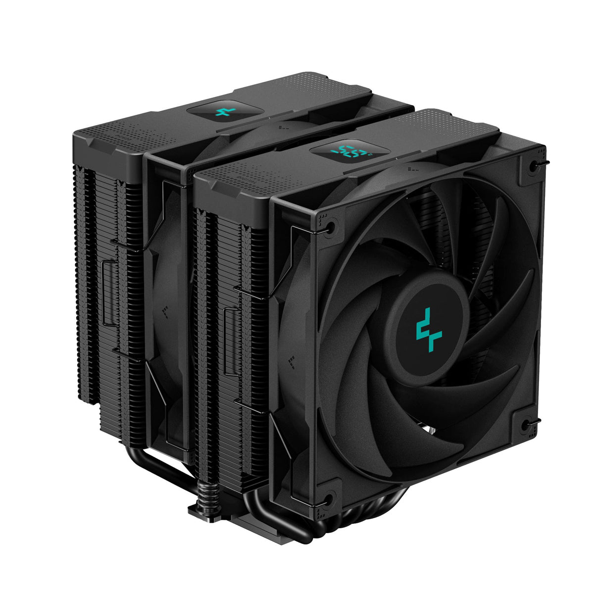 Deepcool AG620 Digital Dual-Tower CPU Cooler With A Display
