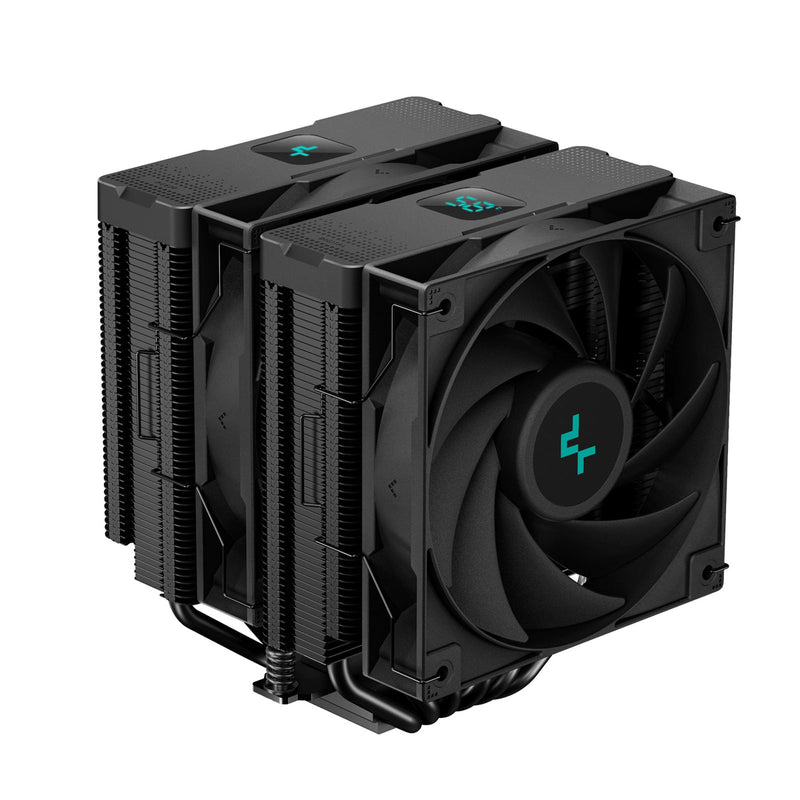Deepcool AG620 Digital Dual-Tower CPU Cooler With A Display