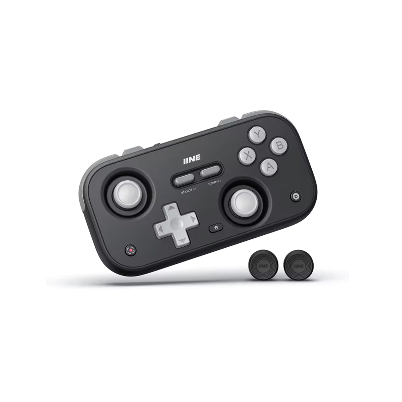 IINE Palm-Sized Retro Chronos Controller (Vintage Grey, Classic Black) (L1031, L1032)