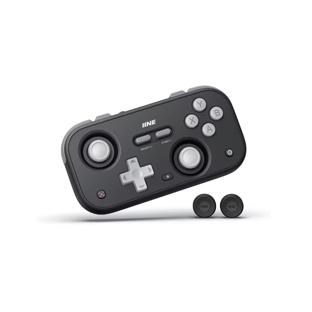 IINE Palm-Sized Retro Chronos Controller (Vintage Grey, Classic Black ...