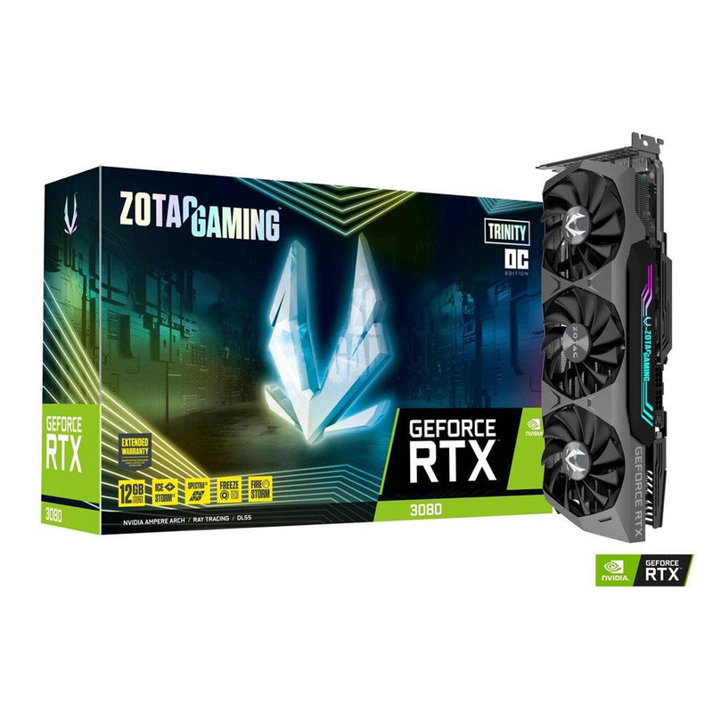 ZOTAC GAMING GeForce RTX 3080 Trinity OC LHR 12GB GDDR6X Graphics Card (ZT-A30820J-10PLHR)