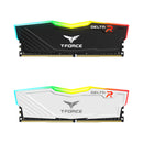 TeamGroup T-Force Delta RGB DDR4 16GB (1x16GB) 3600MHz CL18-22-22-42 1.35V Gaming Desktop Memory 