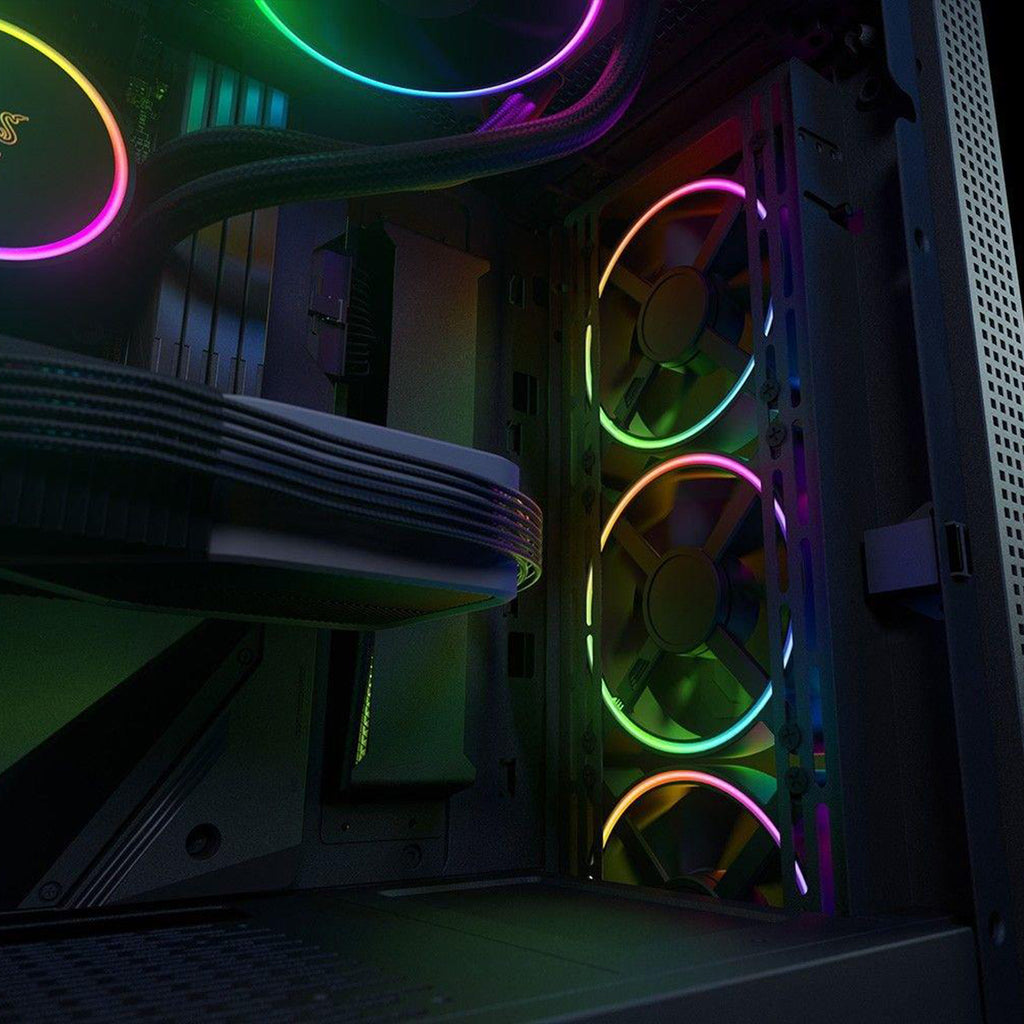 Stand Fan Razer Razer Kunai Chroma 140mm LED PWM ARGB Hydraulic Performance Fan (3 Fans)