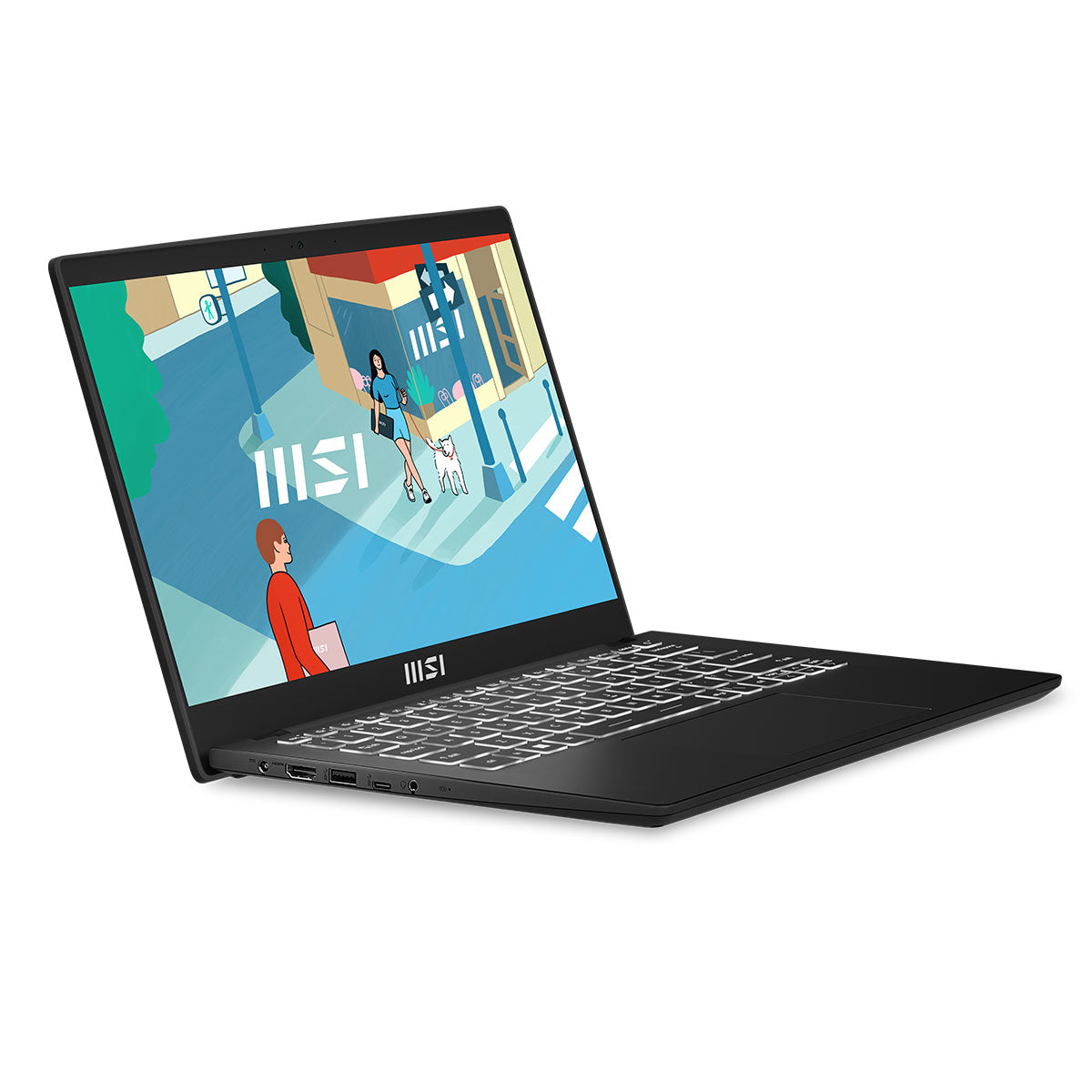 MSI Modern 14 C7M-270PH Laptop (Classic Black)