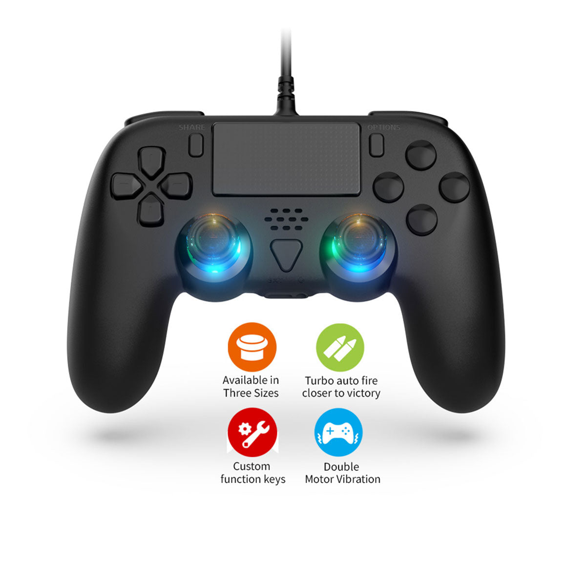 Dobe Cyclone Wired Controller for PS5 TP5-35136