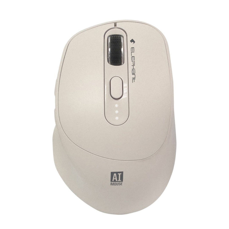 Elephant M528 AI Voice Input Mouse (Black, Ivory)