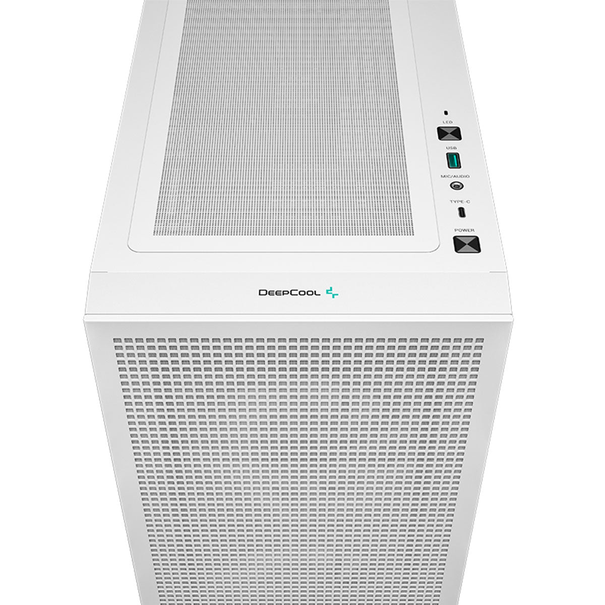 Deepcool CH360 Digital Micro Tower Mini-ITX/Micro ATX Case With Digital Display Screen With Tempered Glass Window
