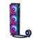 Cooler Master Masterliquid PL360 Flux 30TH Anniversary Edition Close-Loop AIO CPU Liquid Cooler (Black)