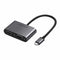 UGreen USB-C 4-IN-1 HDMI+VGA+USB 3.0 Converter With PD (Space Grey) (CM162/50505)