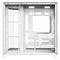 Coolman Zentra Luxe ATX Vision PC Case (Black, White)