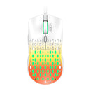 Aula Wind S11 Pro 3600DPI RGB 6-Key Honeycomb Wired Gaming Mouse (Orange)