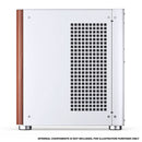 Jonsbo TK-0 ITX Separated Cabinet Computer Case (Black, White)