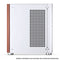 Jonsbo TK-0 ITX Separated Cabinet Computer Case (Black, White)