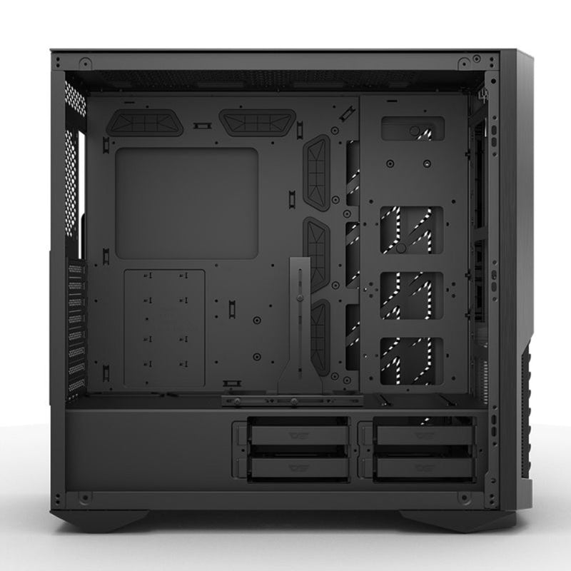 Darkflash DF7100 Tempered Glass Side Panel Luxury ATX PC Case (Black)