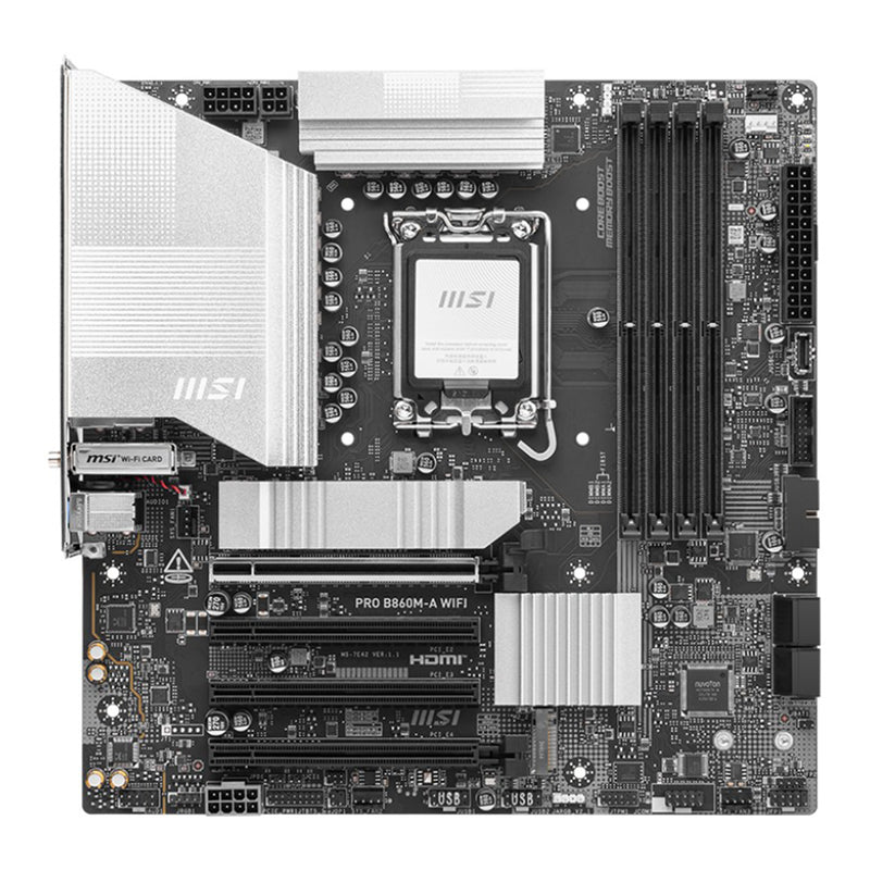 MSI Pro B860M-A Wi-Fi DDR5 Intel Motherboard