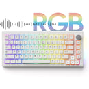 Akko 5075B Plus Air Multi-Mode RGB Hot-Swappable Mechanical Keyboard (Akko V3 Piano Pro Switch)