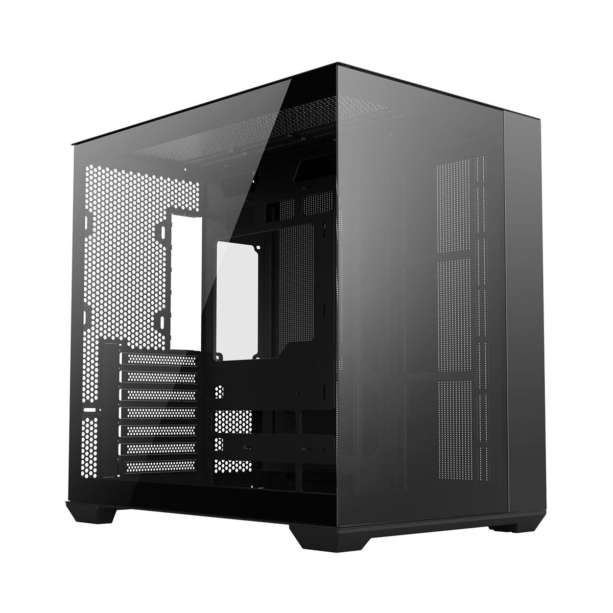 Trendsonic Kratos KT30A Dual Chamber Tempered Glass Panel ATX Gaming Case