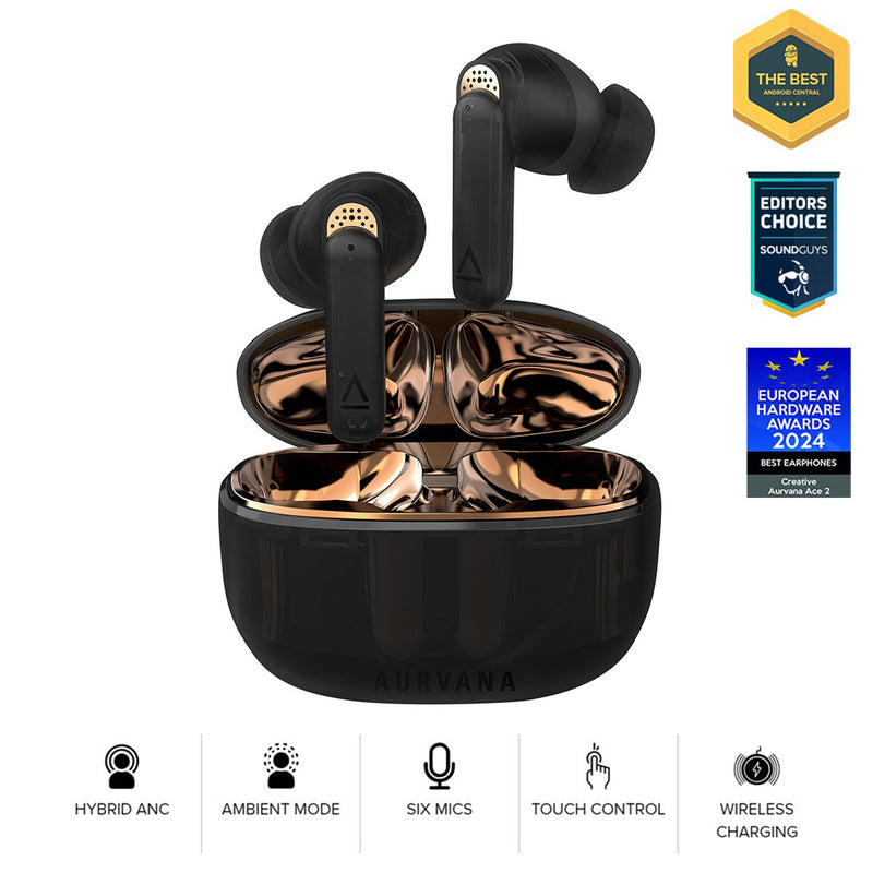 Creative Aurvana Ace 2 True Wireless Earbuds (Black)