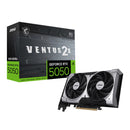MSI GeForce RTX 5050 8GB GDDR6 Ventus 2X OC Graphics Card