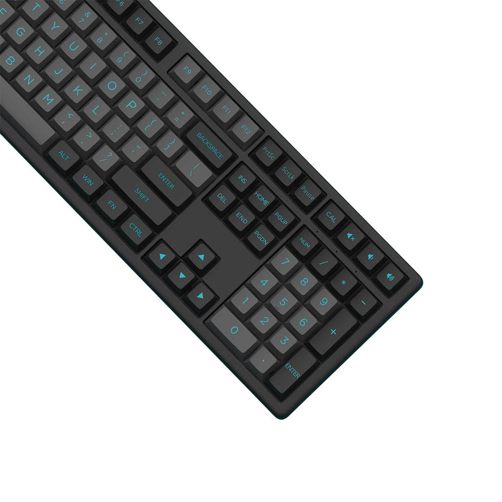 Monsgeek MX108 Business Wireless Mechanical Keyboard & Mouse Combo (Bl