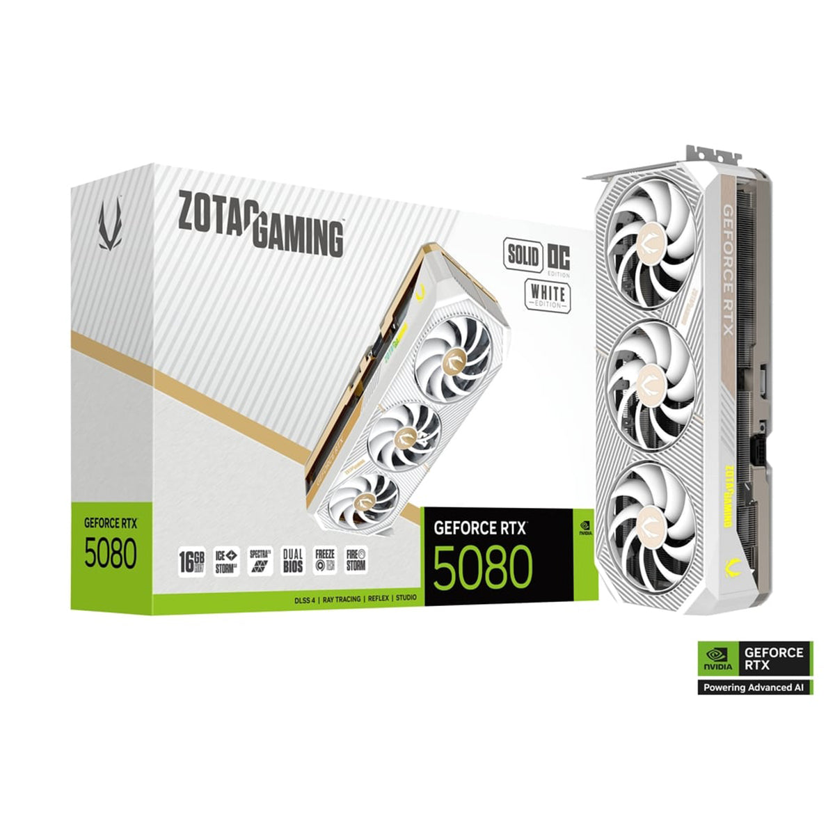 Zotac Gaming GeForce RTX 5080 Solid OC 16GB GDDR7 Graphics Card