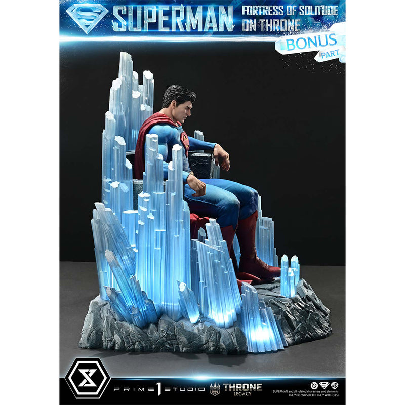 Throne Legacy Superman (Comics) Superman Fortress of Solitude on Throne | DataBlitz