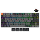 Keychron K3 MAX QMK/VIA RGB Backlight Compact Wireless Mechanical Keyboard Version 3 - Black/Grey 