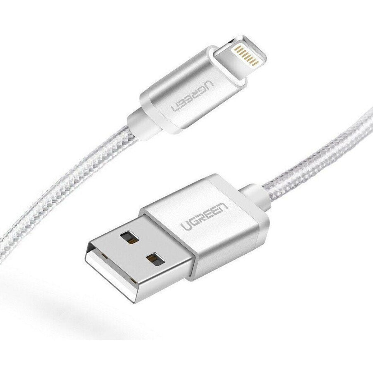 UGreen Lightning To USB 2.0 A Male Cable - 1M (Silver) (US199/60161)
