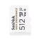 Sandisk High Endurance 512GB MICROSDXC Card With Adapter For Dash Cams & Home Security Cameras