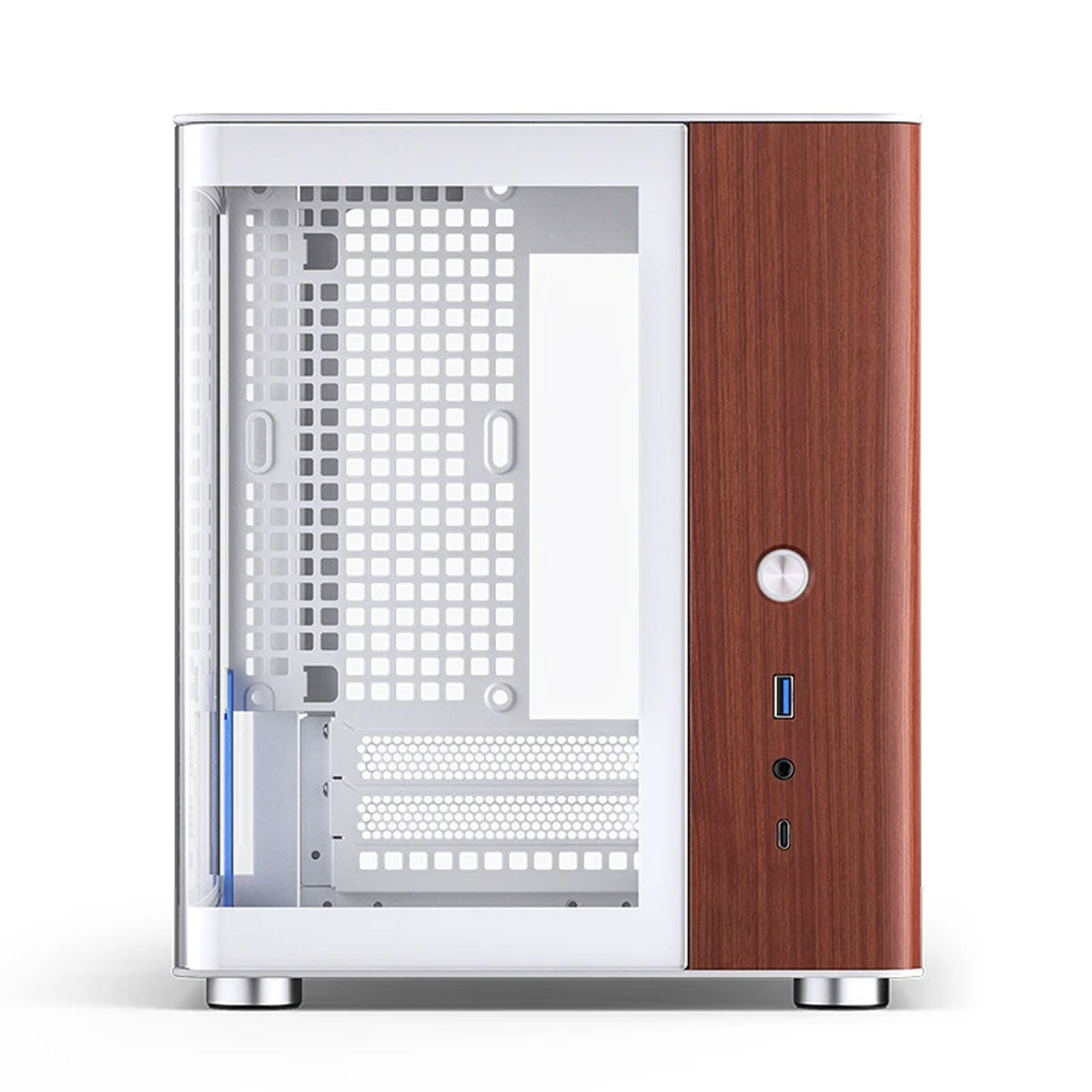Jonsbo TK-0 ITX Separated Cabinet Computer Case (Black, White)
