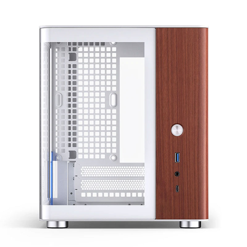 Jonsbo TK-0 ITX Separated Cabinet Computer Case (Black, White)
